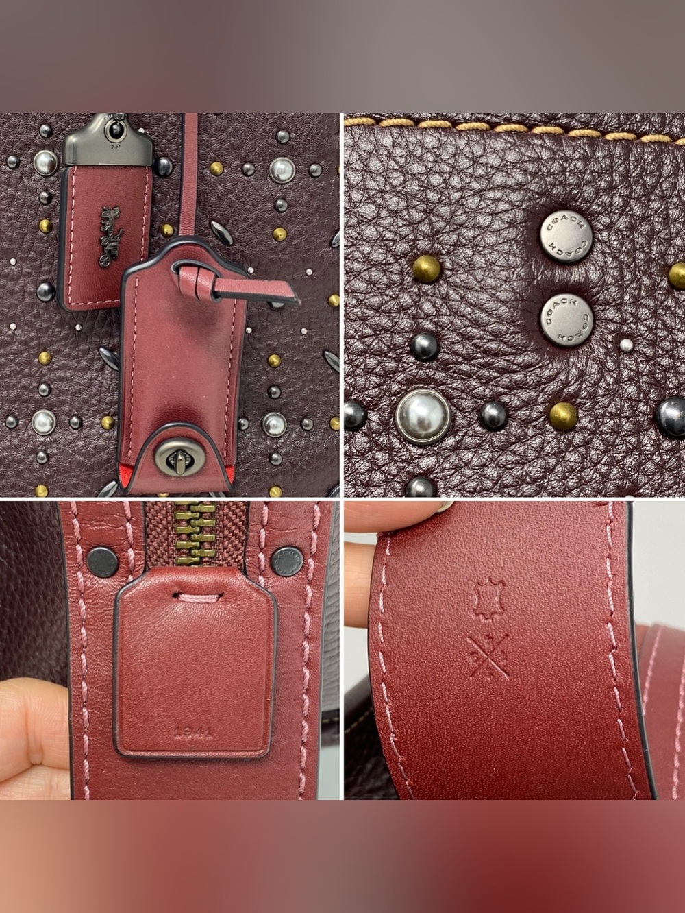 Coach Rogue with Prairie Rivets - Picture 7 of 14